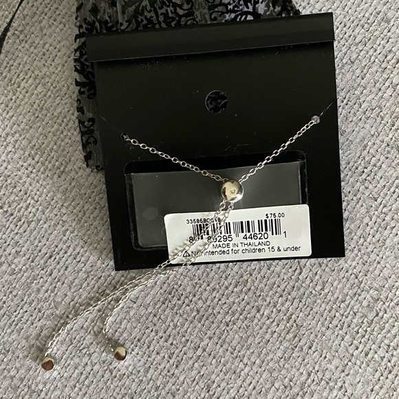 ❌COACH Pave Slider Bow Bracelet Light Rose Crystal Stone & Silver - Picture 4 of 6